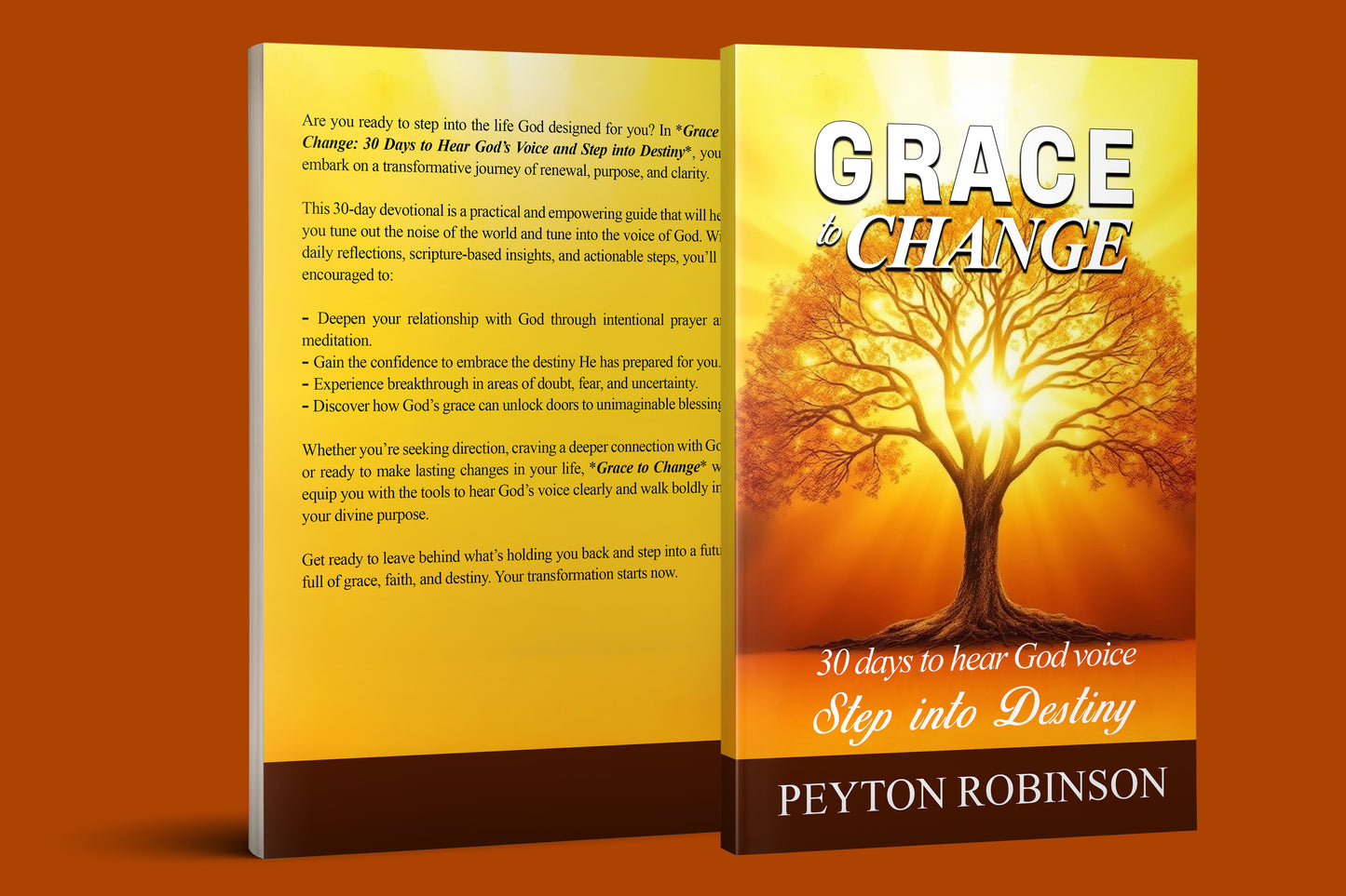 Grace to Change: 30 Days to hear God voice. Step into Destiny